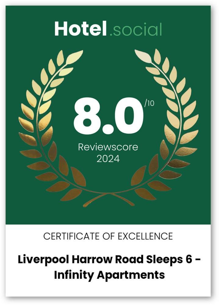 Liverpool Harrow Road Sleeps 6- Infinity Apartment Esterno foto